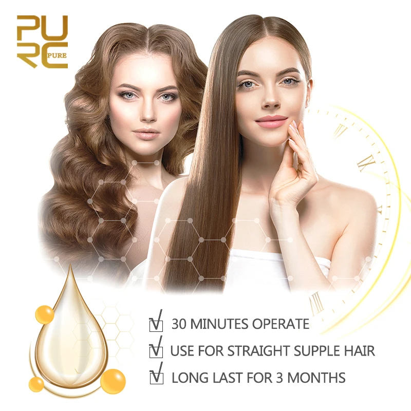 Keratin Hair Repair Treatment 5% Hair Straightener Clarifying Shampoo for Open Cuticle Supple Smooth Hair Treatment HOT SALE