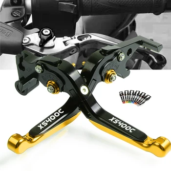 

Motorcycle Accessories CNC Brake Clutch Levers Adjustable Folding Extendable For yamaha XS400C 1978 1979