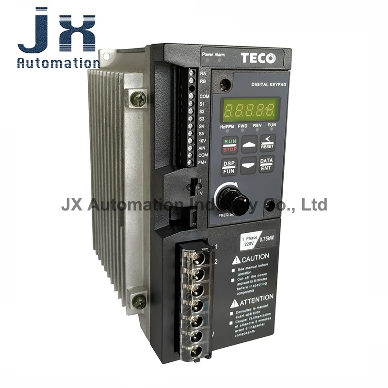 1 Piece TECO S310+-401-H3BCDC S310+-402-H3BCDC S310+-403-H3BCDC  S310+-405-H3BCDC 0.75 to 2KW Variable Frequency Inverter Drive