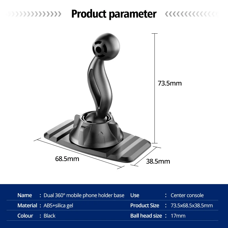 flexible phone holder Universal Car Air Vent Clip Upgrade 17mm Ball Head for Magnetic Car Phone Holder Gravity Support Stand Mount Car Charger Bracket wireless charging stand for iphone and apple watch