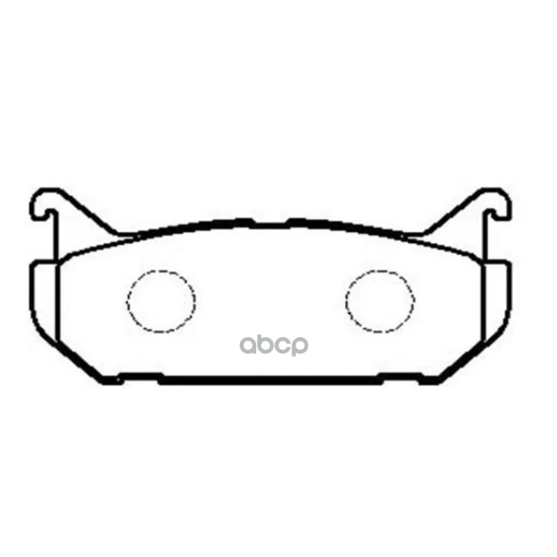 Колодки Тормозные Дисковые Задние Mazda 626 1.8-2.5/2.0d 92-98/Xedos 6 1.6/2.0 92 Ckmz-6 Ctr арт. CKMZ-6