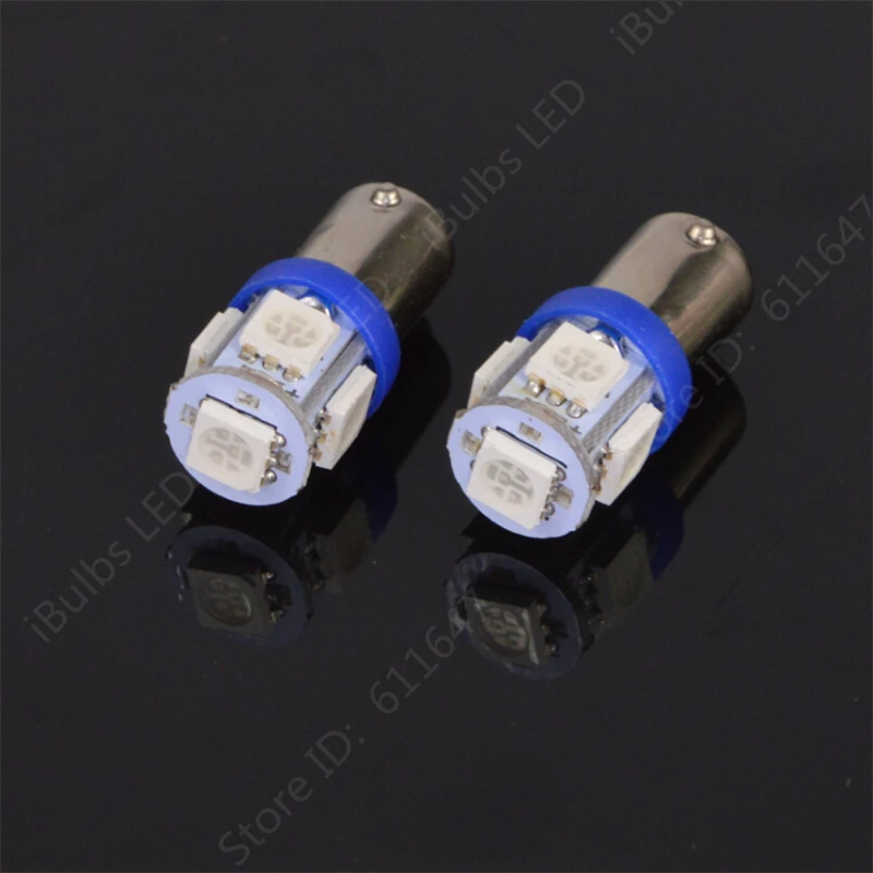 50 шт Высокое качество BA9S 434 T4W 5 светодиодный 5050 SMD H6W авто Интерьер конусообразная лампочка для чтения настольная лампа AC/DC 12V 24V