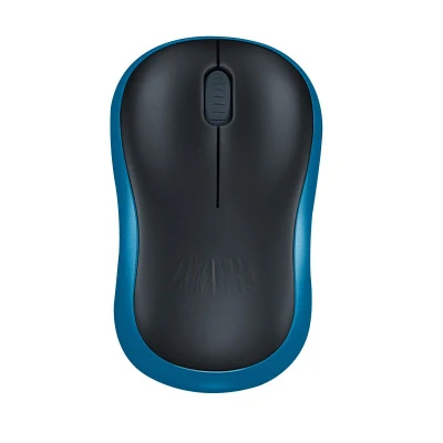 Беспроводная Бесшумная Bluetooth мышь для logitech M330 M186 M220 эргономичная скульптурная гипер-быстрая прокрутка и usb-приемник для ПК - Цвет: M220 Blue