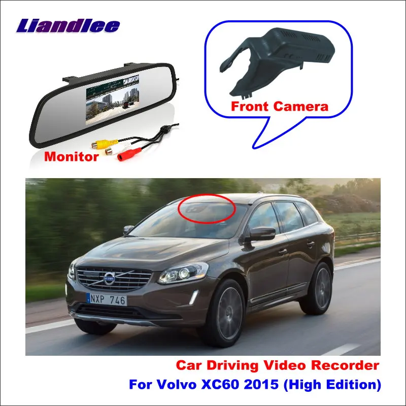 Liandlee для Volvo XC60 2015 (High Edition) Автомобильный видеорегистратор Мини Wifi камера для вождения видео регистратор Автомобильный регистратор