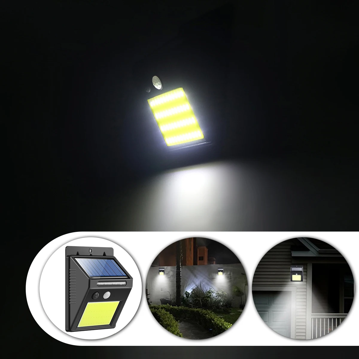 

48 LED Outdoor Solar Light PIR Motion Sensor Solar Wall Lamp Waterproof Energy Saving Emergency Garden Yard Lights