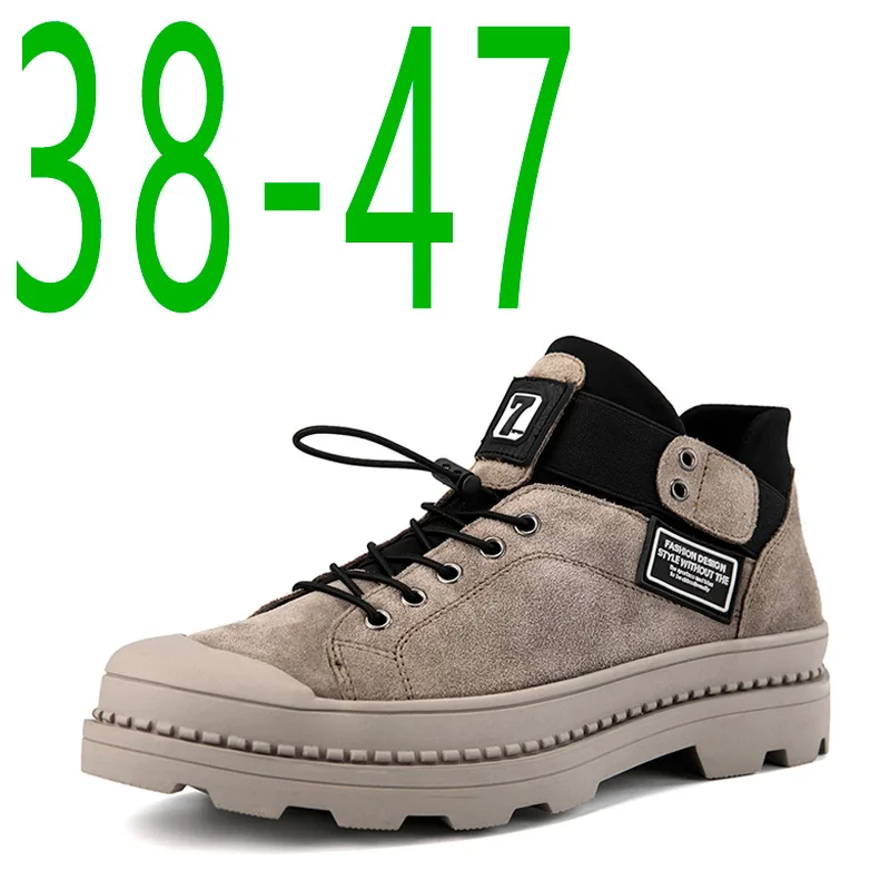 

Mid-top Martin Boots Men's Mens Dull Polish Martin Boots Men's Shoes Large Size Martin Boots Men's 2018