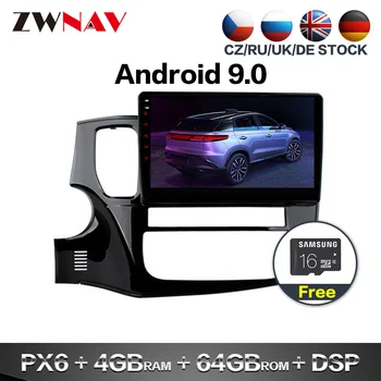 

2 din IPS Android 9.0 Car Multimedia player For Mitsubishi Outlander 2013-2018 car radio stereo GPS navi head unit free gps map