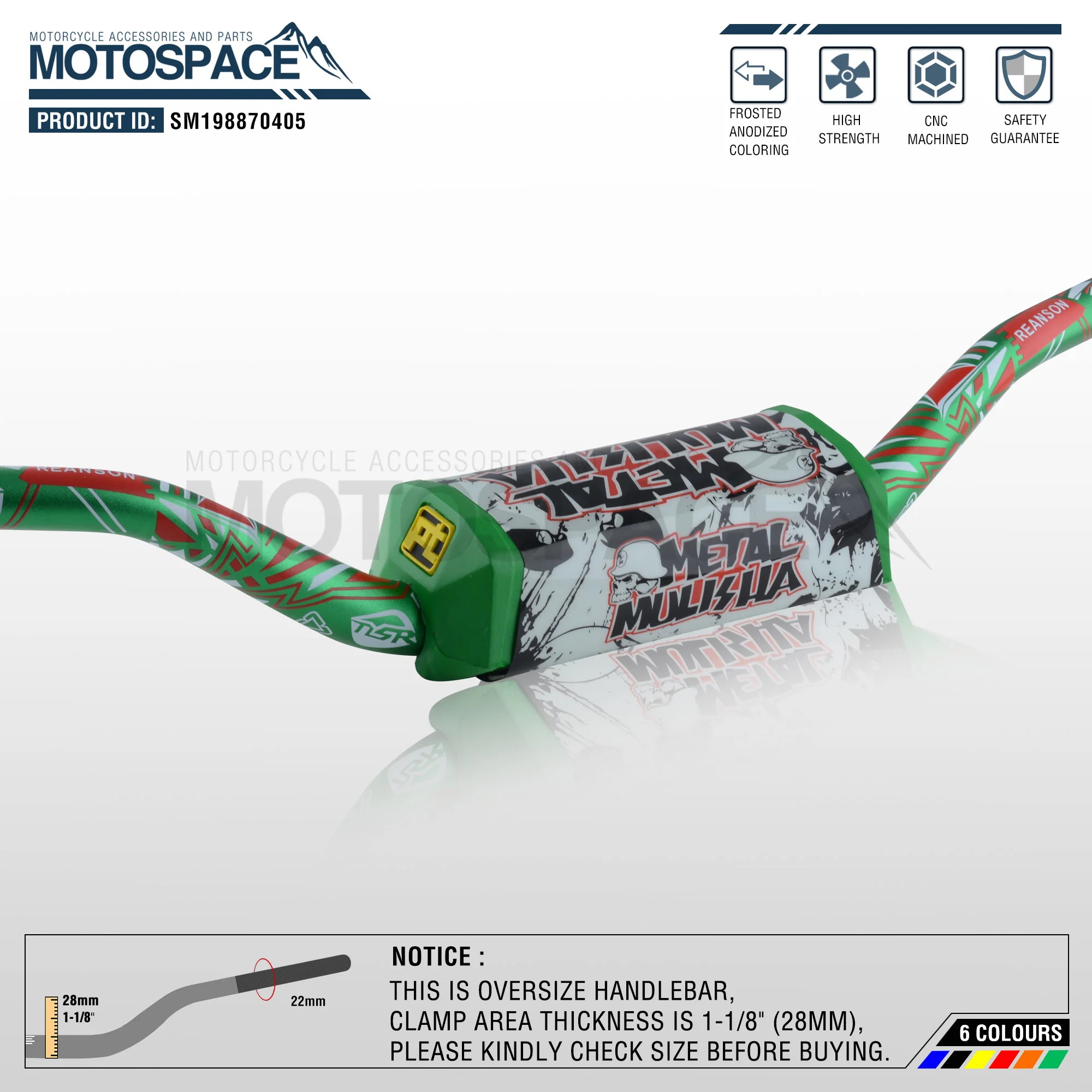 Руль для Pro Taper Pack Bar 1-1/" Phantasy ручка бар колодки ручки Pit Pro Гонки Грязь велосипед ямы мотоцикл с адаптер cnc