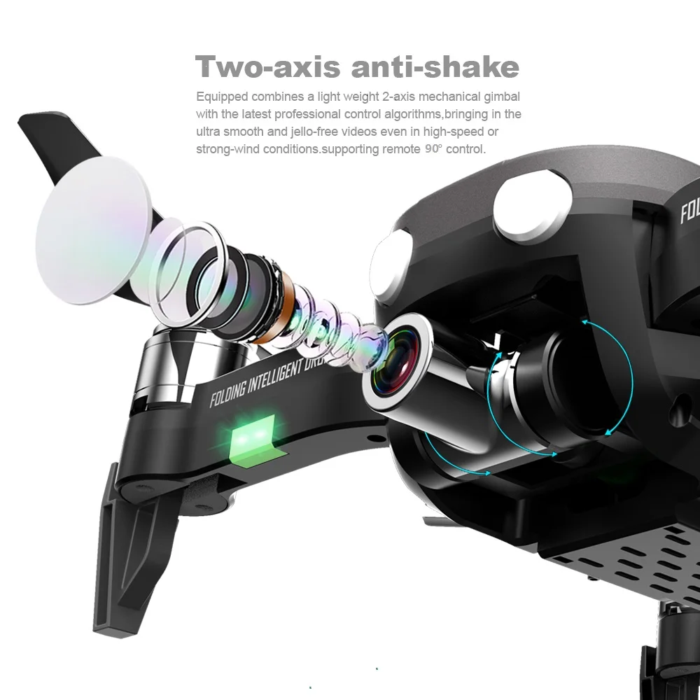  F8 Anti shake Gimbal Drone 4K 5G WIFI GPS Drones with Camera HD 1 km Quadrocopter SD card dron prof