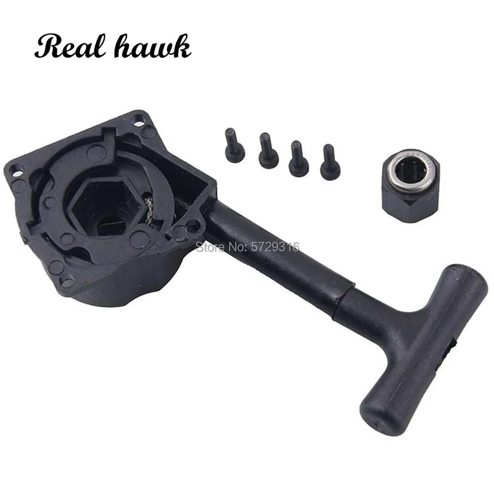 1 Stück Pull Starter Recoil Start Kit für RC 1/10 R025 R020 HSP.16.18.21 RC Nitro Vertex VX Motor – Detail 10