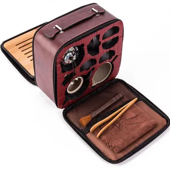 

Japanese-style black pottery Kung Fu portable travel tea set fast drink cup hotel one pot four cup gift LB10292