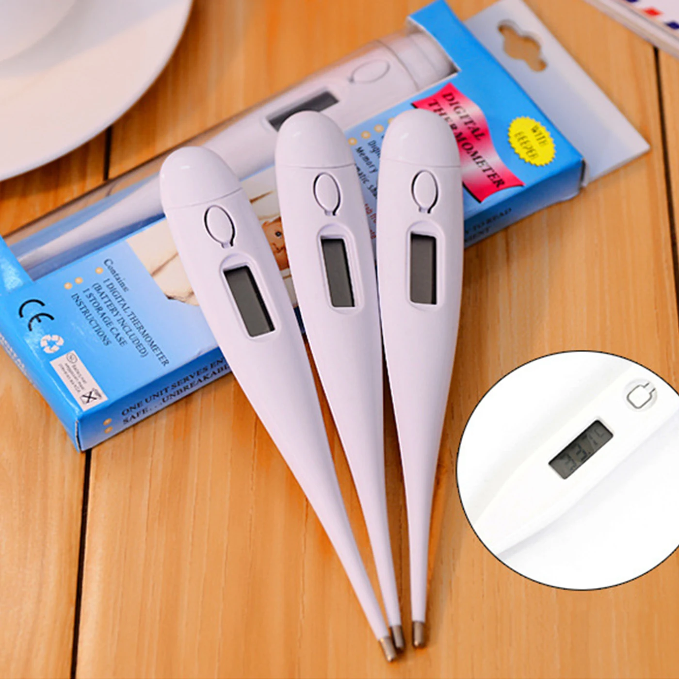 

Portable Medical Digital Thermometer Baby Body Electronic Thermometer Digital Thermometer Baby Household Temperature Measurement
