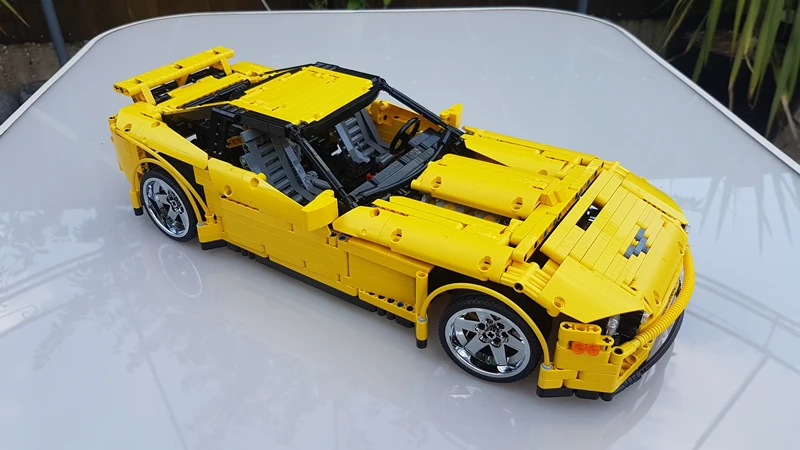 MOC 0033 Sunbeam Corvette Supercar by JurgenKrooshoop with 2168 pieces