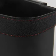 1* Внутренняя мусорная корзина для мусора, мусорная сумка на заднем сиденье, мусорная корзина, держатель, коробка для хранения