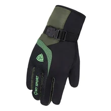 Мужские и женские зимние перчатки Зимние перчатки с сенсорным экраном теплые водонепроницаемые ветрозащитные лыжные перчатки флисовые сноубордические Мотоциклетные Перчатки