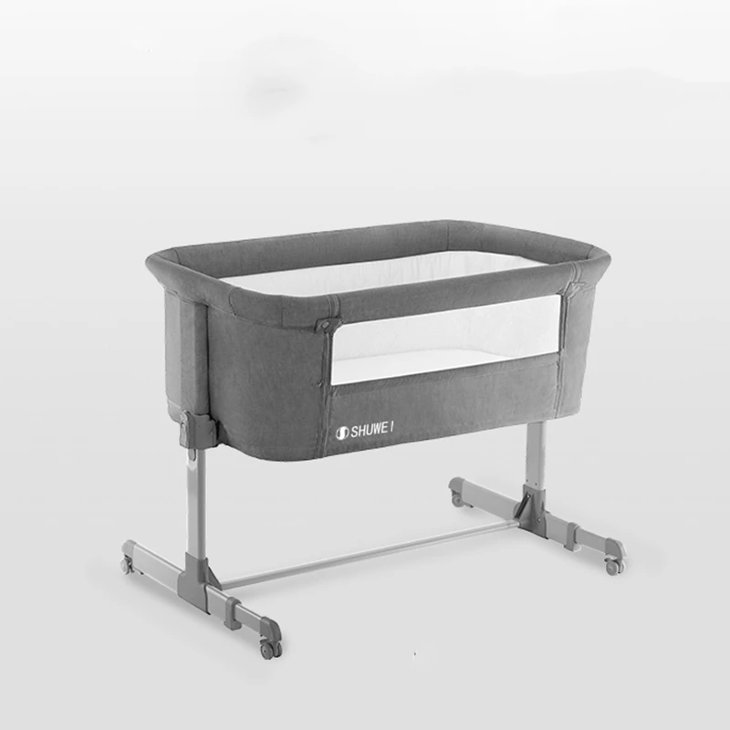 

Baby Bed Neonatal Diaper Table Foldable Portable Baby Movable Bed In Bed Stitching Big Bed