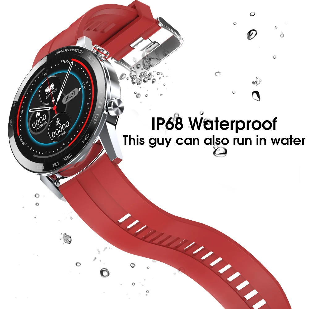 L16 Ʈ ġ  ECG PPG IP68    ɹڼ ƮϽ ƮĿ  Smartwatch for IOS ȵ̵