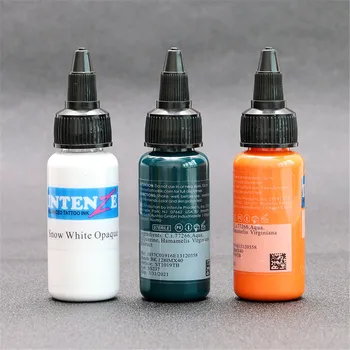 

Pigmento para maquillaje permanente de tatuaje de planta Natural de 30ml 14 bottl/pigmento de tinta para tatuajes para el cuerpo