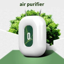 

Wearable Air Purifier Necklace Mini Portable USB Air Purifier Negative Ion Generator Low Noise Air Freshener USB Charging