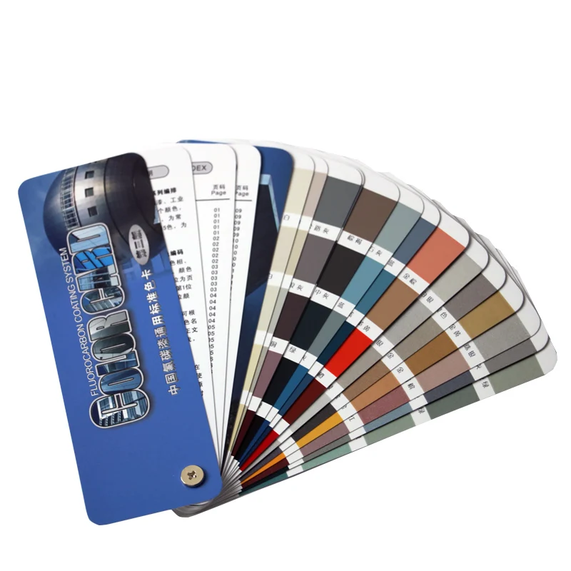 

China fluorocarbon paint general standard color card general color card paint color card