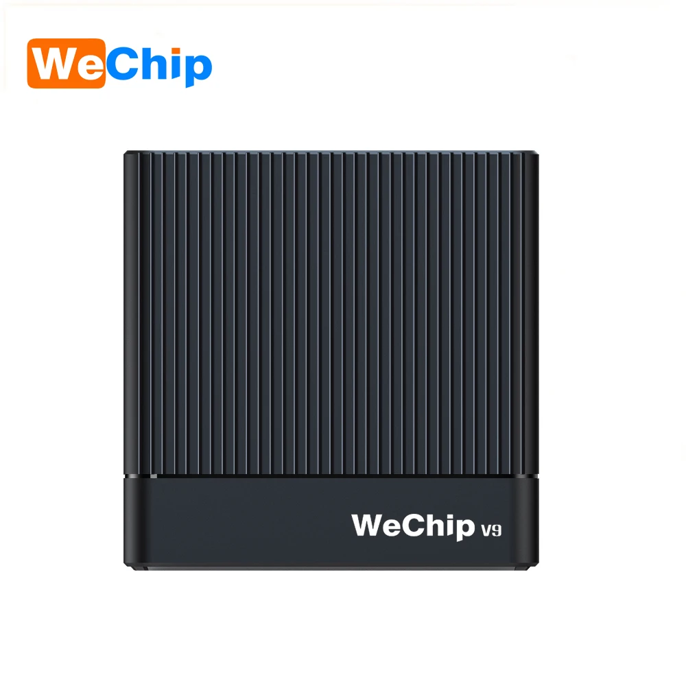 ТВ приставка Wechip V9 S905X3 на Android четырехъядерный LPDDR3 4 ГБ 64 медиаплеер 2 ГГц/5G Wi Fi с