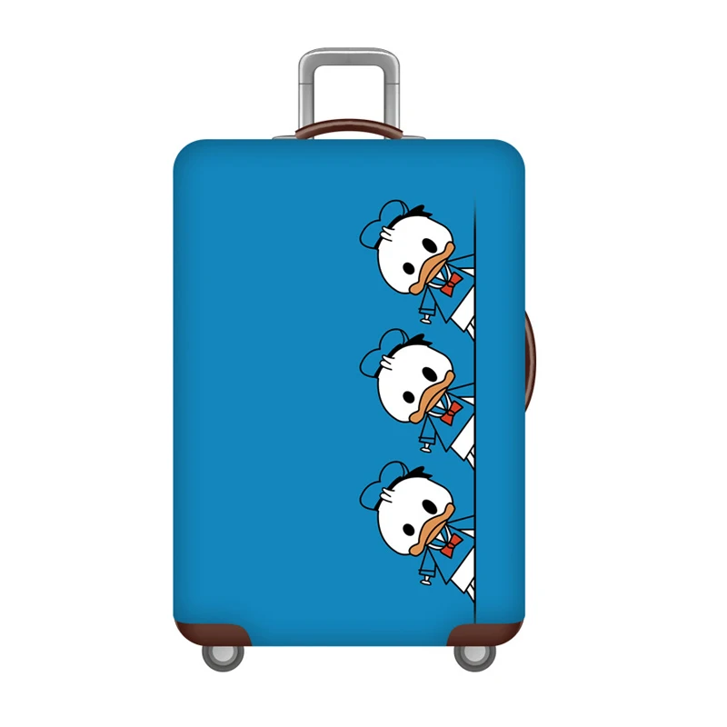 Дорожные аксессуары чехол для чемодана с рисунком животных Защитный чехол для багажа Мультфильм Эластичная сумка для пыли Чехол для молнии на 18-32 дюймов - Цвет: Luggage cover x