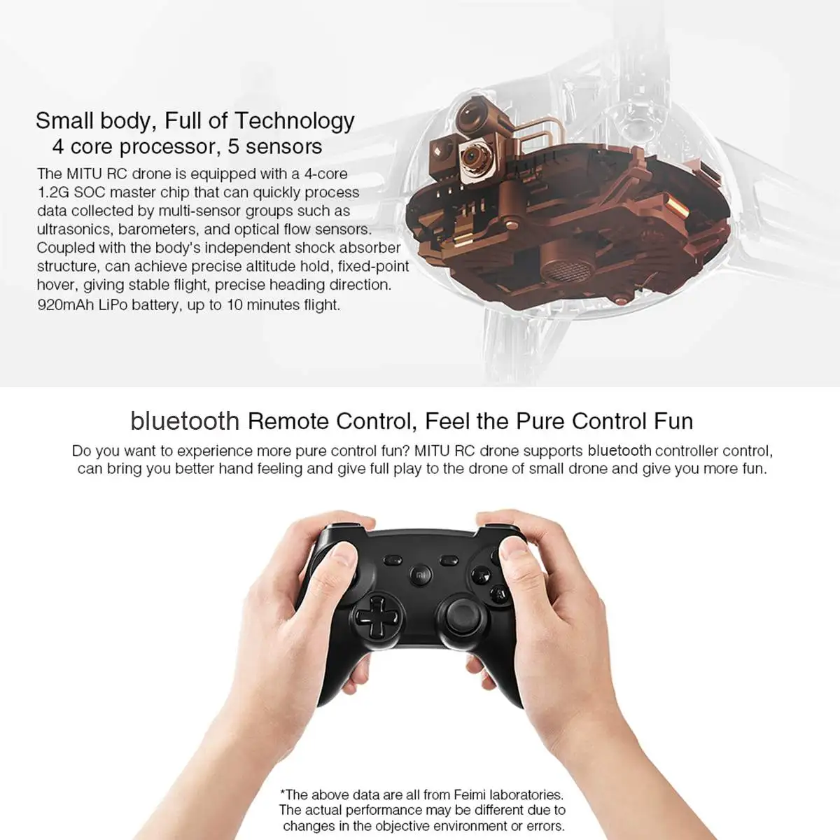  Global Original Xiaomi MITU RC Drone WiFi FPV With 720P HD Camera Multi-Machine Infrared Battle Min