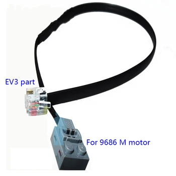 

Technic Power Functions Parts The Wedo 2.0 EV3 Crystal Connector Cable Building Blocks For Logos Classic 9686 Robotics Diy Toys