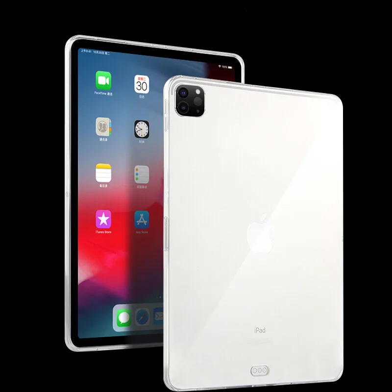 Ультратонкий Прозрачный чехол для телефона Apple iPad Pro 12 9 2020 Чехол 2018 2017 2015