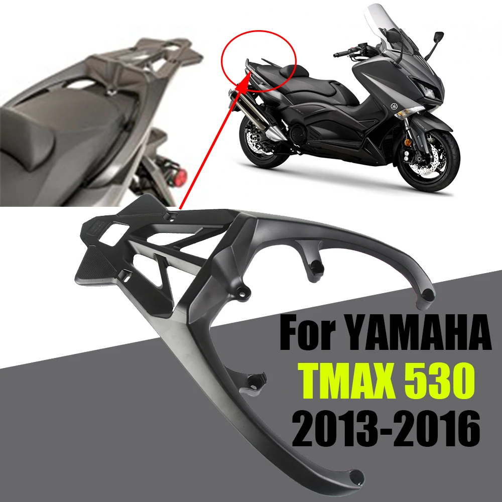 PSLER® Motorcycle Rear Cargo Rear Luggage Rack Compatible with Yamaha TMAX 530 2012-2016 