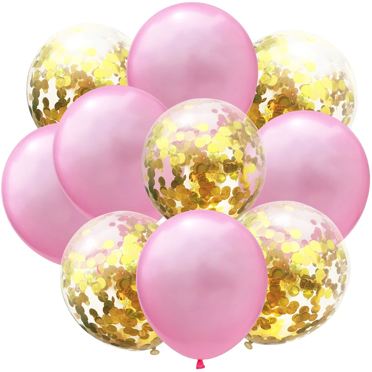 1 упаковка 12 дюймов латексные разноцветные воздушные шары с конфетти надувной шар Гелиевый шар для дня рождения свадебные принадлежности - Цвет: 20