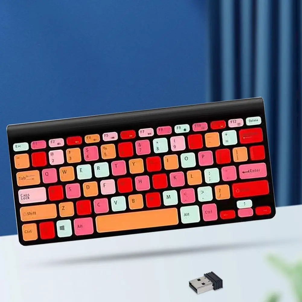 Durable Quick Response Portable Laptop Keyboard 2.4GHz Wireless Laptop Keyboard Computer