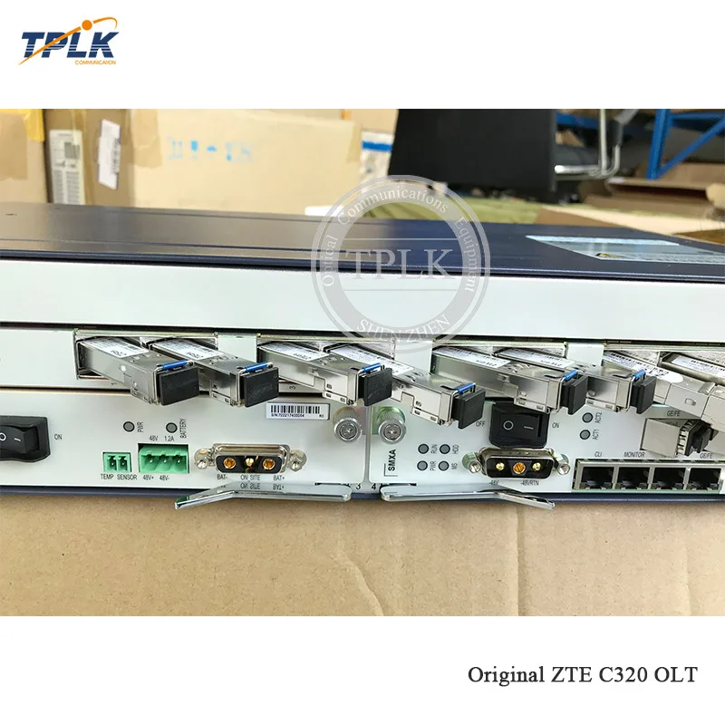 zte C320 шасси OLT EPON с 1* 10GE SMXA/3+ 1* коляска+ ETGO 8 портовая карта EPON, и другие аксессуары, английская прошивка