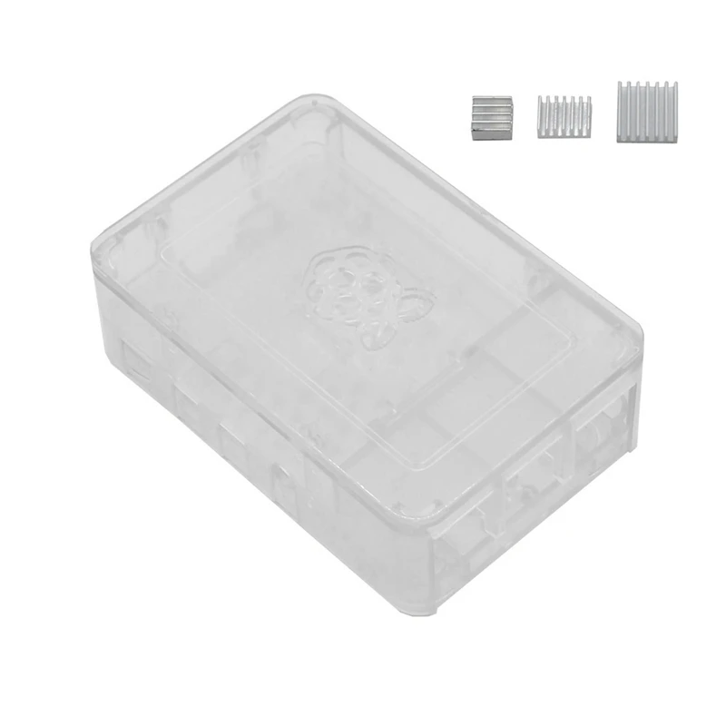 Для Raspberry Pi чехол Корпус коробка V4 с радиатором для Raspberry Pi 4B