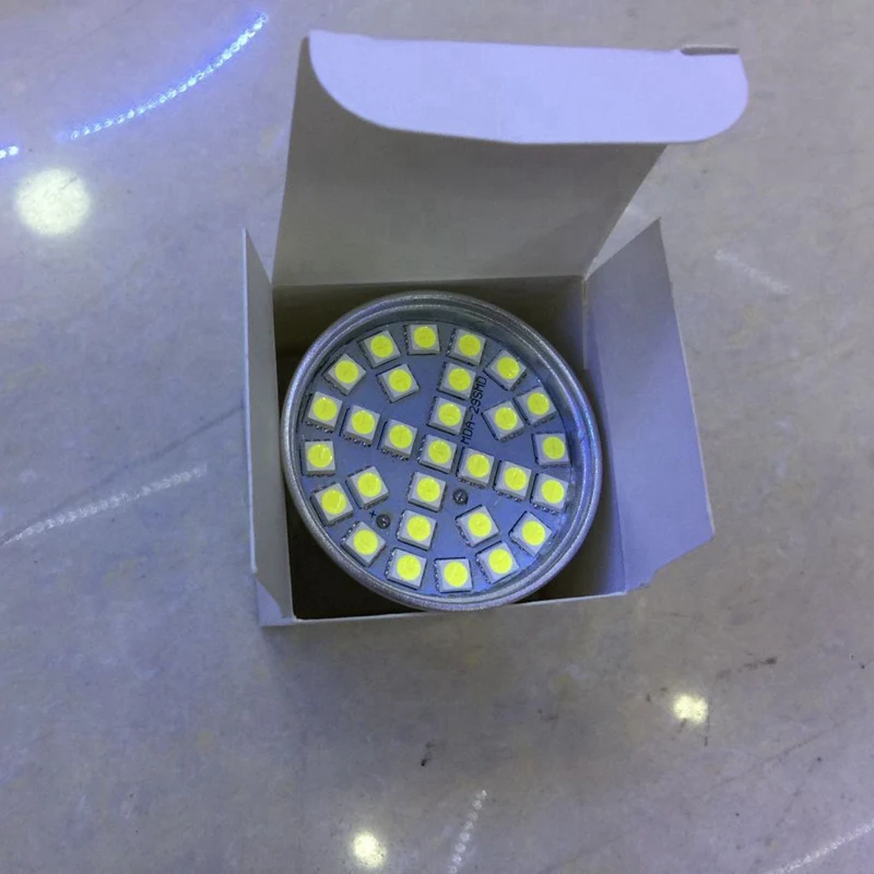 10X GU10 Bulb Lamp 5W LED Bulb Spot Light LED 29 SMD 5050 LED Lamp Super Bright 400-420LM Cold White AC195-240V