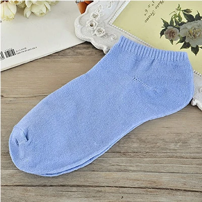 5 пар удобных женских носков для девочек милые однотонные яркие короткие носки с милыми сердечками хлопковые теплые носки - Цвет: 5pair Women Socks