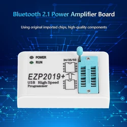EZP2019 – ensemble de programmeur USB SPI haute vitesse avec 2 adaptateurs prenant en charge 24 25 93 EEPROM 25 Flash BIOS Chip 