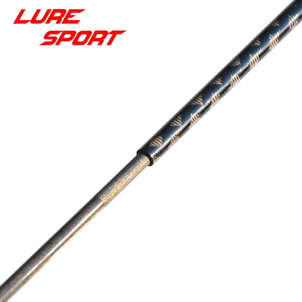 LureSport, 2 комплекта, 1,8 м, 2,1 м, UL, 2 секции, удочка, пустая, твердый, углеродный наконечник X, поперечная удочка, строительный компонент, ремонтный полюс, сделай сам