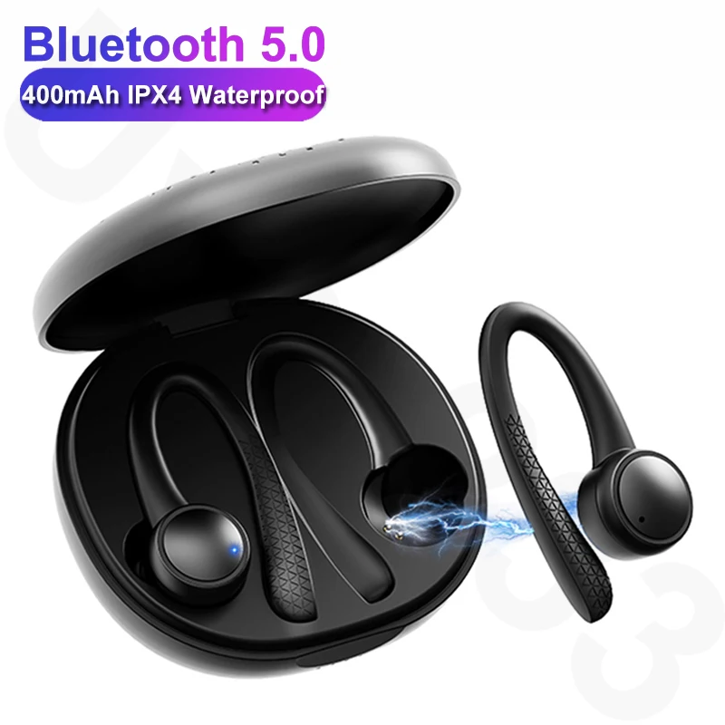 TWS стереонаушники T7 Pro с поддержкой Bluetooth 5 0 и зарядным футляром|Наушники