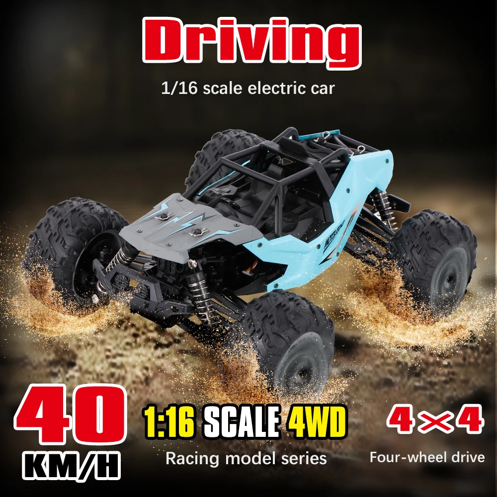 KY 1898A 1:16 RC Автомобиль 2 4 ГГц 40 км/ч Высокая Скорость по бездорожью р/у грузовики 4WD