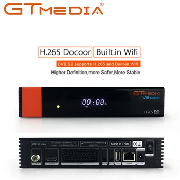 

DVB-S2 Freesat Ricevitore Satellitare H.265 built-in WIFI + 1 Anno Europa ES CCcam Best HD 1080 TV box di Aggiornamento V8 Super