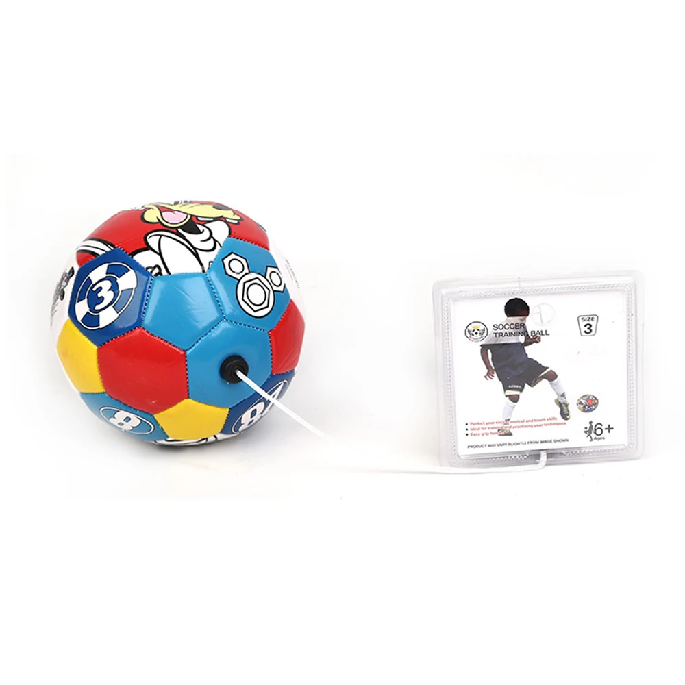 Футбольный тренировочный мяч, размер 3 для детей, граффити на заднем дворе, футбольное тренировочное оборудование, уличные спортивные игрушки, подарок для детей - Цвет: mouse printing
