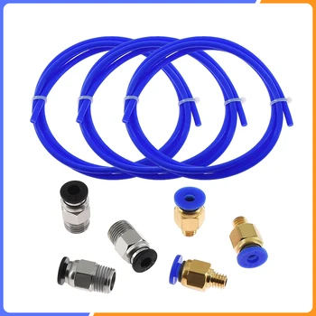 

3D Printer Parts PTFE tube pipe connectors j-head hotend ID 1.9mm OD 4mm Cloned Capricornus Tube for Ender 3 CR10