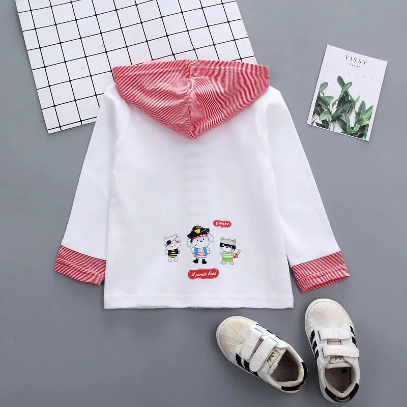 Pudcoco/милые толстовки с героями мультфильмов; куртки для новорожденных; одежда для маленьких мальчиков и девочек; пальто на пуговицах с длинными рукавами; куртка; верхняя одежда; От 0 до 3 лет