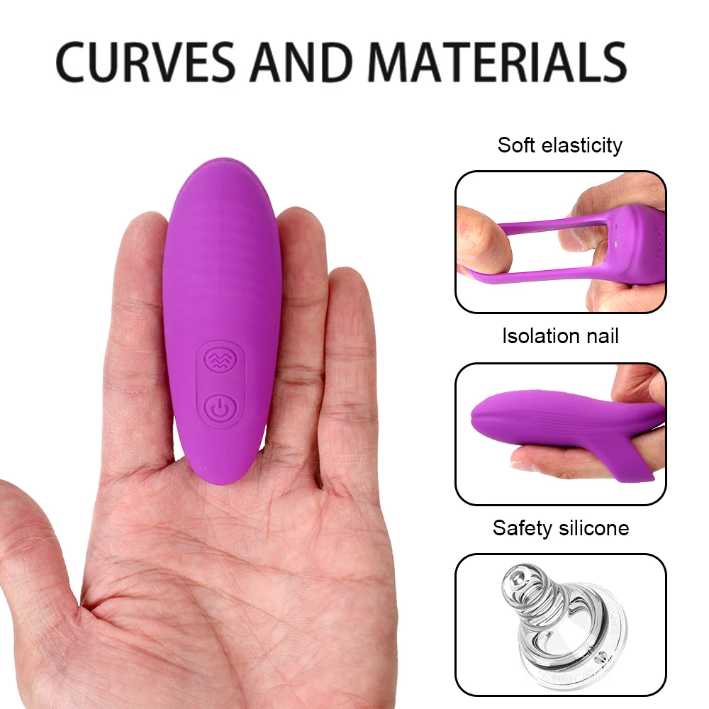 Mini Klitorisstimulator Finger-vibrator Für Intimen Genuss_voghion.com