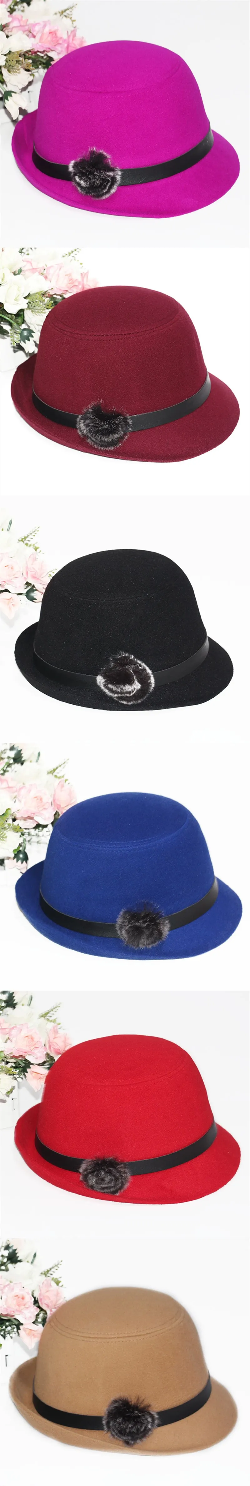 SILOQIN, осень, зима, новинка, женская шапка, модная, украшение из меха, Fedoras, тренд, Панама, Женская кепка, для отдыха, вечерние, Sombrero Gorras