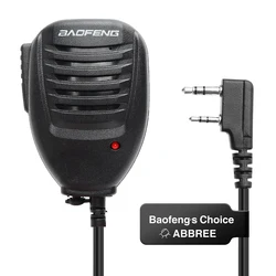 Baofeng – walkie talkie, haut parleur, Microphone, PTT, pour Radio bidirectionnelle Portable, 2022, BF 888S, UV 5R, UV 10R, UV5R, UV S9 PLUS 