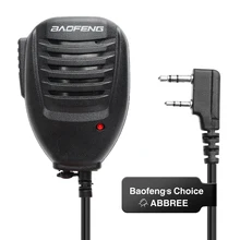 Baofeng Radio altoparlante Mic microfono PTT per Radio bidirezionale portatile walkie talkie UV 5R UV 10R UV S9 UV5R più