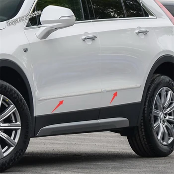 

Lapetus Door Body Protector Trim Strip Exterior Accessories Anti-rub Panel Fit For Cadillac XT4 2019 2020 / Accessories Exterior