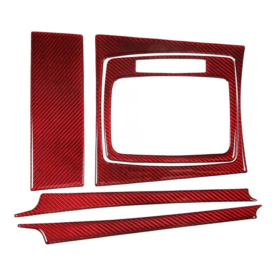 5 шт. декоративная крышка панели шестерни левый привод углеродное волокно